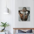 thumbnail image 4 of ARISTURING Black Girl Wall Art Black and Brown African American Wall Art Fashion Modern Men Art Canvas Black Hair Prints For Bedroom Aesthetic Decor 12x16 in, 4 of 5