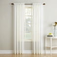 thumbnail image 1 of Mainstays Crushed Voile Window Curtains Panel Pair, 1 of 4