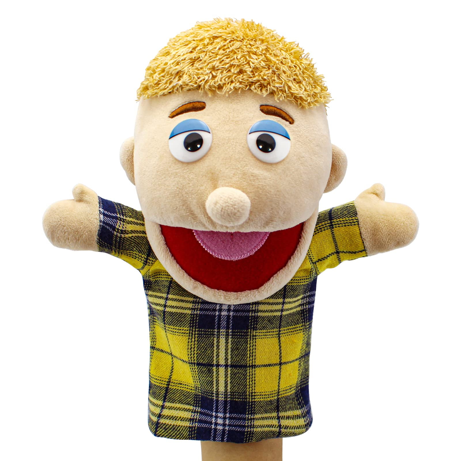 FOAUUH Family Hand Puppets,Puppets for Kids Role Paly Family Members 11