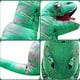 thumbnail image 5 of Disfraz inflable de dinosaurio T-Rex de Qshine para adultos, 5 of 7