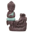 thumbnail image 4 of Cute Buddha Porte-Bâton d'Encens avec 10 Cônes Reflux Frais (Vert), 4 of 5