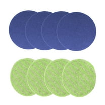 yotijay 8Pcs Round Mop Replacement Pads 6.5inch Floor Cleaning Pads for Electric Rotary