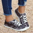 thumbnail image 2 of asdoklhq Womens Casual Shoes,Low-cut Canvas Shoes One-foot Lazy Korean Version Student Casual Flat Shoes, 2 of 5