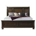 thumbnail image 4 of Picket House Furnishings Kingsley Queen Storage 6pc Bedroom Set, Walnut, 4 of 9