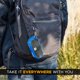 thumbnail image 4 of Altec Lansing - HydraMini Wireless Bluetooth Speaker, IP67 Waterproof USB C Rechargeable Battery with 6 Hours Playtime, Compact, Shockproof, Snowproof, Everything Proof (Royal Blue), 4 of 5