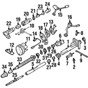 Genuine OE Mercedes-Benz Seal - 129-462-00-60