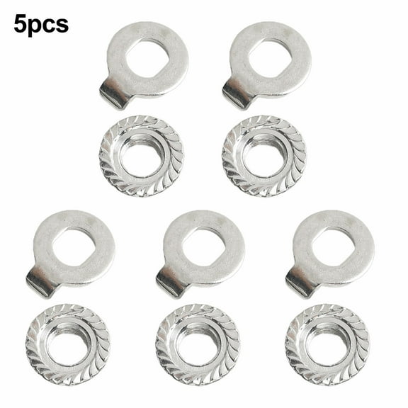 For xiaomi For M365 Electric Scooter Wheel Bolt Screw Silver White Set of 5
