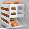 thumbnail image 2 of Wweixi Scrolling Egg Rack Holder Organisation Efficace pour une Solution Peu Encombrante, 2 of 6
