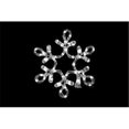 thumbnail image 1 of Winterland WL-SFSTAR-12-PW 12 in. Pure Ropelit Snowflake with Star Middle - White, 1 of 1