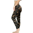 thumbnail image 3 of DISNIMO Dinosaur Printed High Waisted Leggings Tummy Control, Breathable Yoga Pants Leggings Athletic Workout Leggings for Yoga Gym Sport, Black, S, 3 of 6
