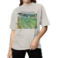 thumbnail image 2 of Vincent van Gogh Landscape Masterpiece Women's T-shirt, 2 of 3