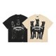 thumbnail image 1 of Men's Oversized T-shirt Doberman Pinscher Printed T-shirt, 1 of 3