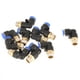 thumbnail image 5 of Conexiones rápidas neumáticas, 10 piezas Codo neumático Conector rápido Conector rápido neumático Valor excepcional, 5 of 14