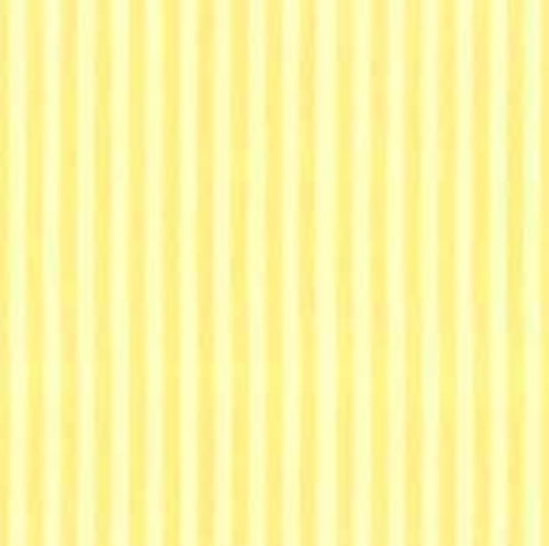 Yellow Stripe Wallpaper - Waverly 