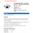 thumbnail image 2 of Front Right Brake Caliper - Compatible with 1978 - 1988 Chevrolet Monte Carlo - Power Stop, 2 of 2