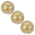 thumbnail image 1 of Uxcell Bola Decorativa para Cuencos, 3 Pulgadas, Rellenos Decorativos de Vidrio Mosaico Dorado, 1 of 1