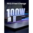 thumbnail image 2 of Cable USB C a USB C UGREEN de carga rápida de 100 W para iPhone, 2 of 8