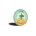 thumbnail image 3 of Live Simply Novelty Decor, Metal Wall Sign - 12" Circle, 3 of 4