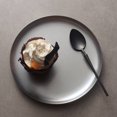 thumbnail image 4 of Bandeja poco profunda de plata esmerilada retro, plato occidental, plato de fruta, disco de metal para comedor, plato redondo, vajilla para postres y pasteles, vajilla de cocina, 4 of 5