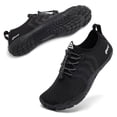 thumbnail image 2 of Water Shoes Barefoot Swim Surfing Men Breathable Boat Women Shoes Pool Beach Hiking Lightweight Slip On Shoes Outdoor Diving Quick Dry Sea Shoes Black 12 Women/11 Men, 2 of 7