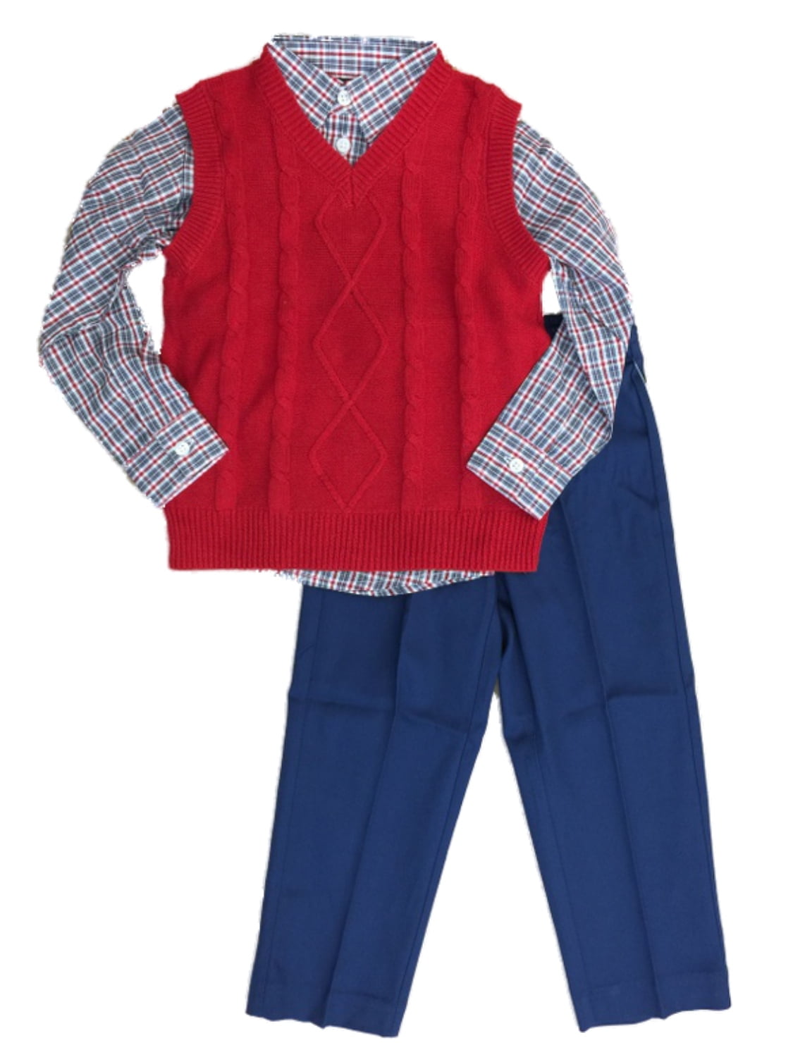 sweater and button up outfit