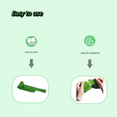 thumbnail image 2 of Green Dog Waste Bags with Easy-Tie Handles,Leak-proof and Extra Thick Poop Bags for Cats, Dog Poop Waste Bags with Leash Tie,3 Pack of 15, 45 Count(Green, 3 Rolls), 2 of 5