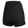 thumbnail image 1 of RENACLIPY Falda Short Negro Para Atletismo Con Bolsillo Para Deportes Y Uso Casual, 1 of 7
