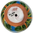 thumbnail image 3 of Small-Sized Aqua Mexican Colors Talavera Ceramic Garden Pot, 3 of 4