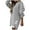 01_Grey, variant on HNMKIU Women's Casual Solid Color Side Zipper Hoodless Long Sleeve Pullover Soft Comfortable Crewneck Sweatshirt for Everyday Outfits 06_Green,L