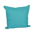 thumbnail image 3 of 25-inch Double-corded Spun Polyester Square Floor Pillows with Inserts (Set of 2) 9813-CD-S2-REO-SOL-12, 3 of 3