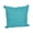 Aqua Blue, variant on Blazing Needles Indoor/Outdoor Square Corded Throw Pillow, 25", Aqua Blue