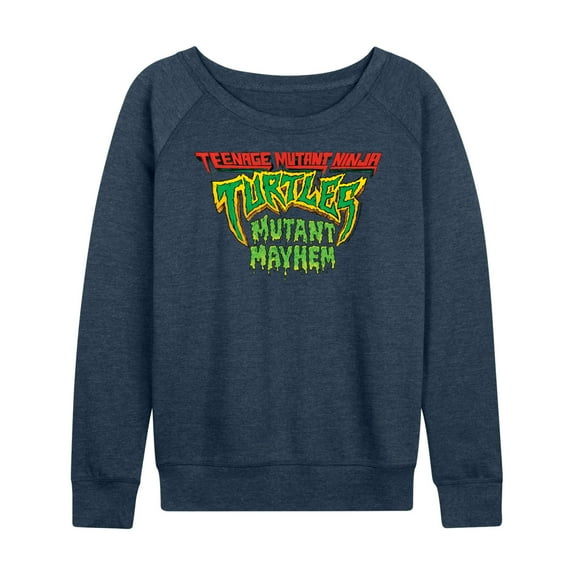 Teenage Mutant Ninja Turtles: Mutant Mayhem - Movie Logo - Women's Lightweight French Terry Long Sleeve Shirt