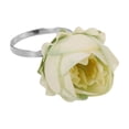 thumbnail image 2 of QIPOPIQ Chrysanthemum Charm Napkin Rings | Perfect for Weddings, Banquets, Birthdays, Mother's Day and Easter, 2 of 7