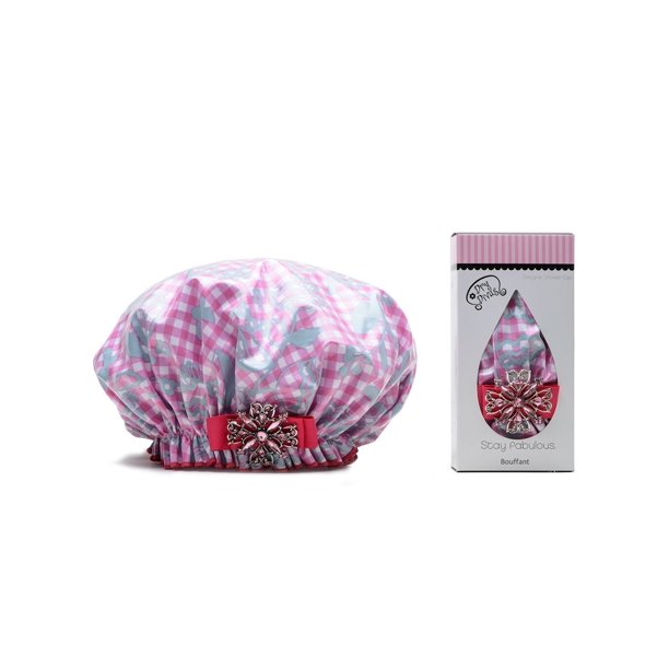 Dry Divas Designer Shower Cap For Women Washable, Reusable Large