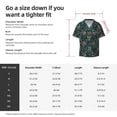 thumbnail image 3 of Picia Owl Doodle Men's Linen Shirts Short Sleeve Cuban Beach Shirts Casual Shirts Button Down Shirt for Men Beach Summer Wedding Shirt-XX-Large, 3 of 7