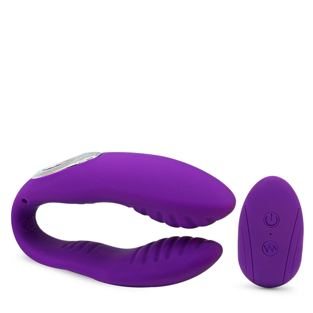 Vibrating Couple Vibrators for Women Men, Double Motors Womens Adult Sex Toys for Female Male Couples Her Pleasure with Remote Control Wireless Clit Nipple Stimulator picture picture