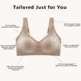 thumbnail image 5 of evobiliss Smooth Wireless Bras for Women No Underwire Comfortable Bra for Women Everyday Bras Seamless Stretch Soft Light Comfort Bras, 5 of 8