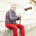 thumbnail image 3 of OULII Poignées de Remplacement pour Cannes de Marche Poignée Ergonomique en Liège pour Hommes Femmes 1 Pcs, 3 of 5