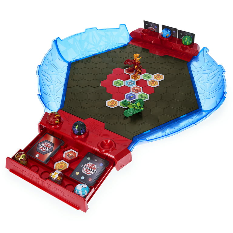  Bakugan Battle Arena, Game Board with Exclusive Gold Hydorous,  for Ages 6 and Up : Toys & Games