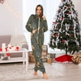 thumbnail image 7 of FORMRS Onesies Pajama for Adults Unisex Hoodie Winter Jumpsuit One Piece Sleepwear, Sizes S-2XL, Green Forest Fox Pattern, 7 of 7