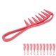 thumbnail image 1 of Peine 10 piezas Anchos Dientes Pein Ergonímico de Borde Redondo Peinador de Peinado para Hombres para Hombres Peluquería Peinado Peinando Salones, 1 of 7