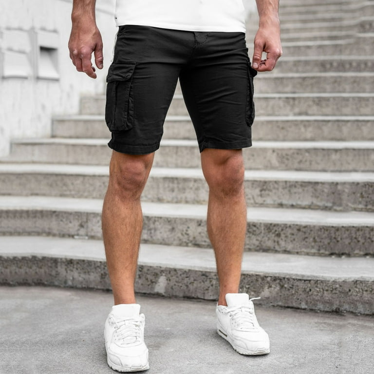 adviicd cotton Shorts Men Men's 10” Lightweight Ripstop Stretch Cargo Short  Mens Shorts 