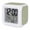 Green, variant on Navy Blue Digital Alarm Clock for Bedrooms,Smart LED Alarm Clock with 7 Color Changing Night Light,Geometric Leaf Diamond Plaid Abstract Check Silent Wake Up Clocks for Sleep Study Cooking 3.2"x3.2"