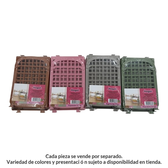 Organizador Prichos Apilable 2 Niveles, 1 Pieza