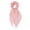 Pink, variant on SPRING PARK Women Chiffon Bowknot Hair Scrunchies Lace Design Elastic Hair Ties Bands Rope