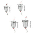 thumbnail image 5 of SIEYIO Baits Cages Feeder Holder Lure Basket Fishing Trap Cage Fishing Tackle Accessory, 5 of 11
