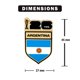 thumbnail image 3 of Imán HONAV logo de Argentina FIFA World Cup oficial, 3 of 3