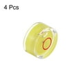 thumbnail image 3 of Unique Bargains 4 Packs Round Bubble Level 18x9mm Mini Circular Bullseye Spirit Levels for Leveling Camera Tripod Telescope, Yellow, 3 of 6