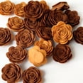 thumbnail image 2 of Artificial Rose Flowers for Diy Crafts, Self-Adhesive Foam Flowers for Scrapbooking Cards, Non-Woven Decorative Roses, 1Set (Black), 2 of 5