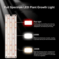 thumbnail image 4 of Growth Lamp,Led 3/6/12h 6 Plant Panel 6 Dimmable Lamp Plant Indoor Lamp Two Dimmable One With 3/6/12h Supplement Indoor Plant Supplement, 4 of 7